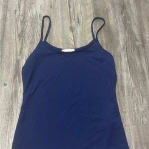 Zara Deep Blue Camisole Top